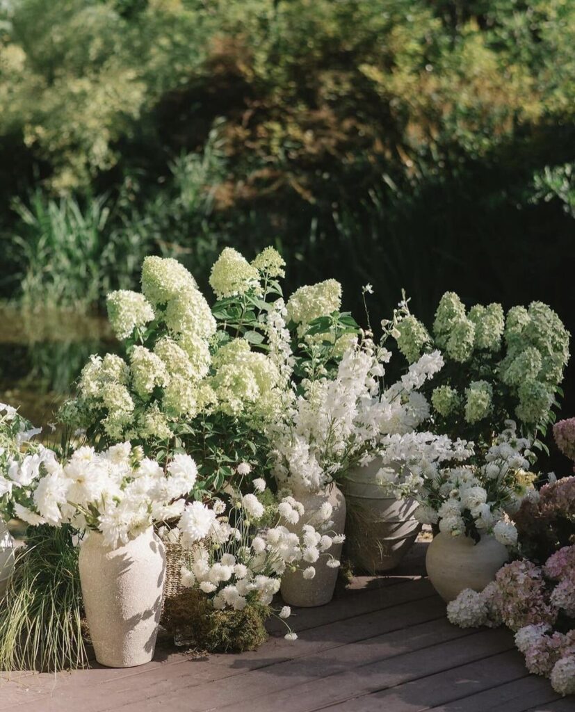 Unexpected floral vases and vessels