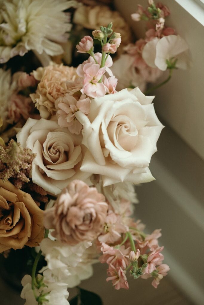 Muted and Earthy Floral Palette